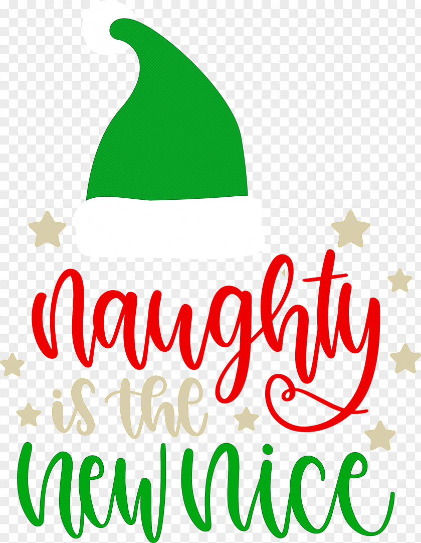 Naughty Is The New Nice Christmas PNG