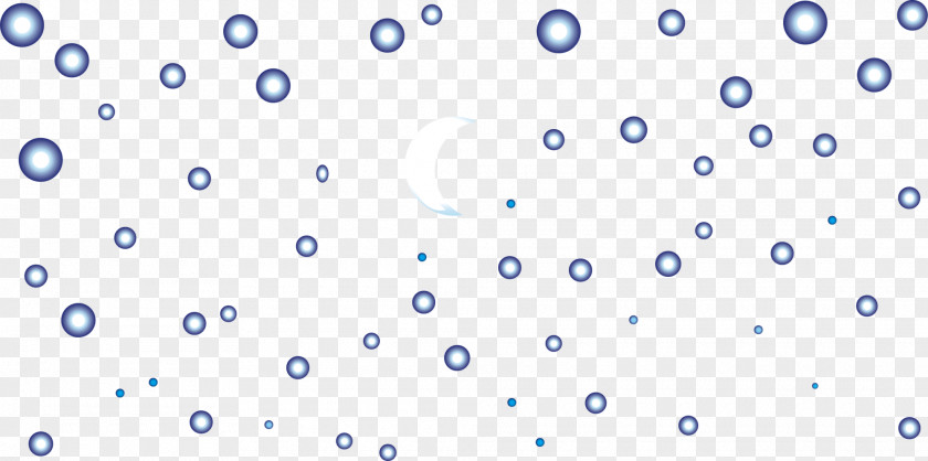 Blue Clean Circle Light PNG