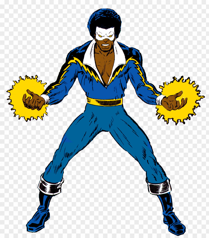 Dc Comics Black Lightning Thunder DC Superhero PNG