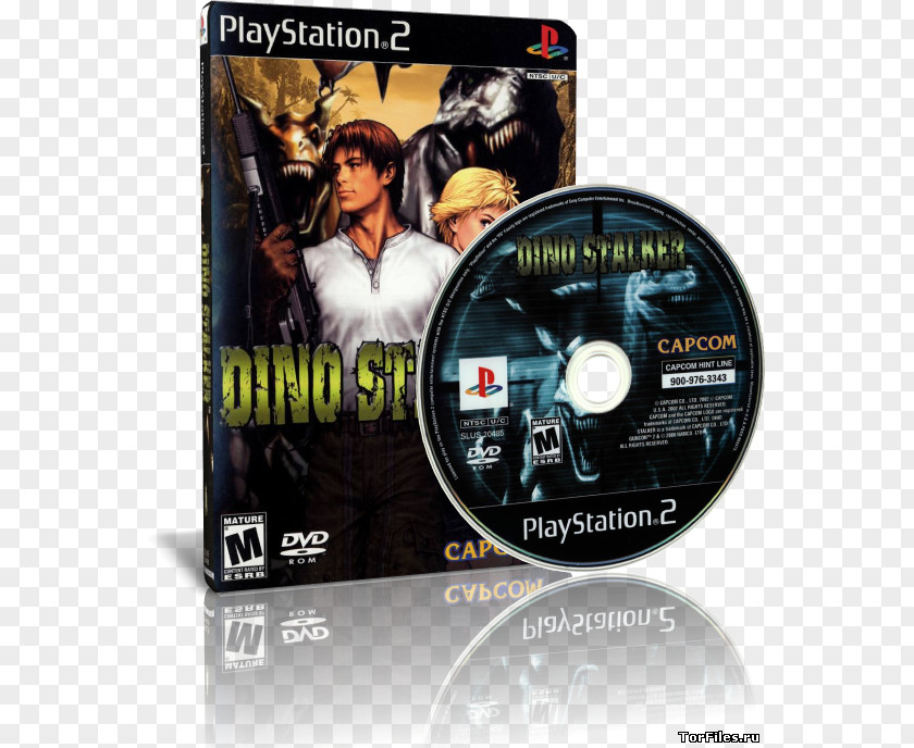 Dino Crisis PlayStation 2 Stalker DVD STXE6FIN GR EUR PNG