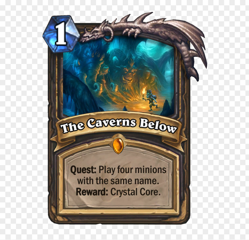 Hearthstone The Caverns Below Crystal Core Game Magic: Gathering PNG