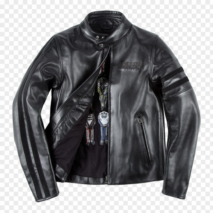 Jacket Leather Perfecto Motorcycle Clothing PNG
