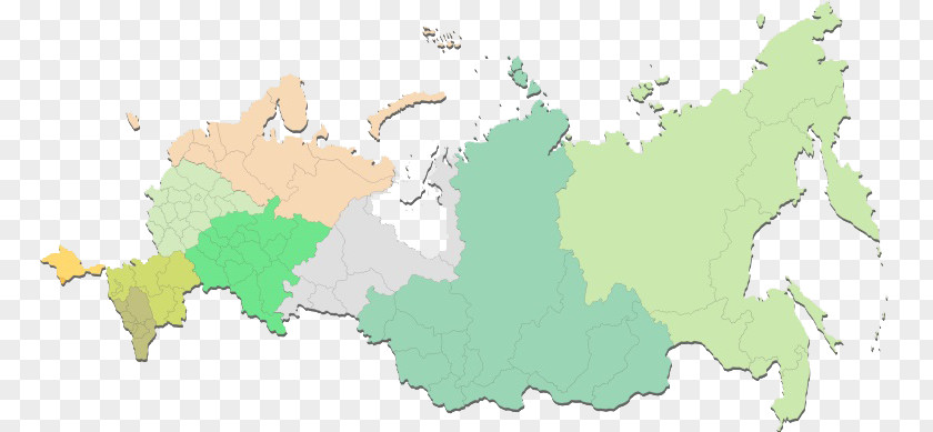 Map Federal Subjects Of Russia East Siberian Economic Region Labor Law PNG