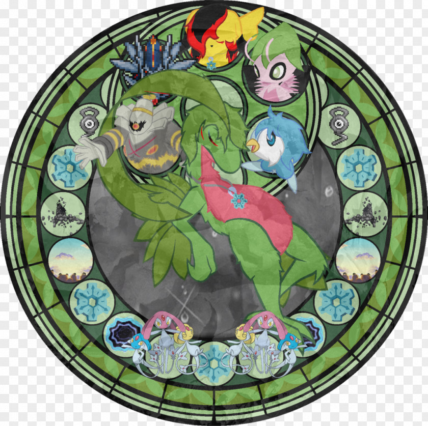 Stain Glass Prinplup Empoleon Art Pokémon Piplup PNG