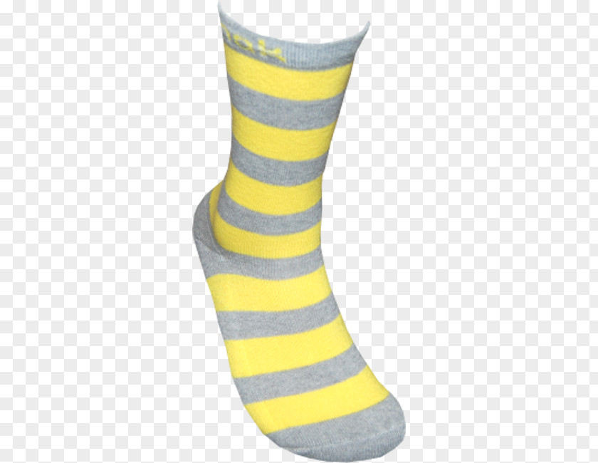 Striped Stockings Sock Yellow Grey Dotify Polka Dot PNG