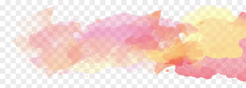 Watercolour Watercolor Painting Orange Magenta Clip Art PNG