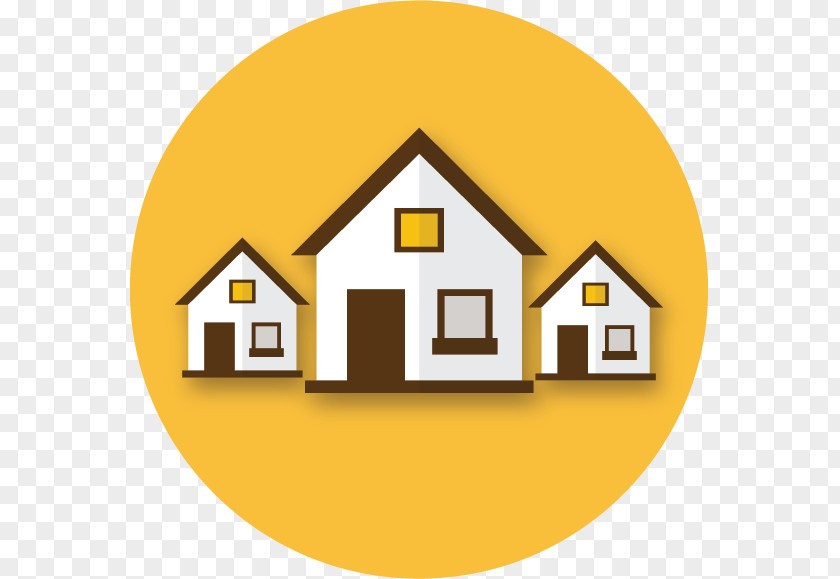 Home House Yellow Property Real Estate PNG
