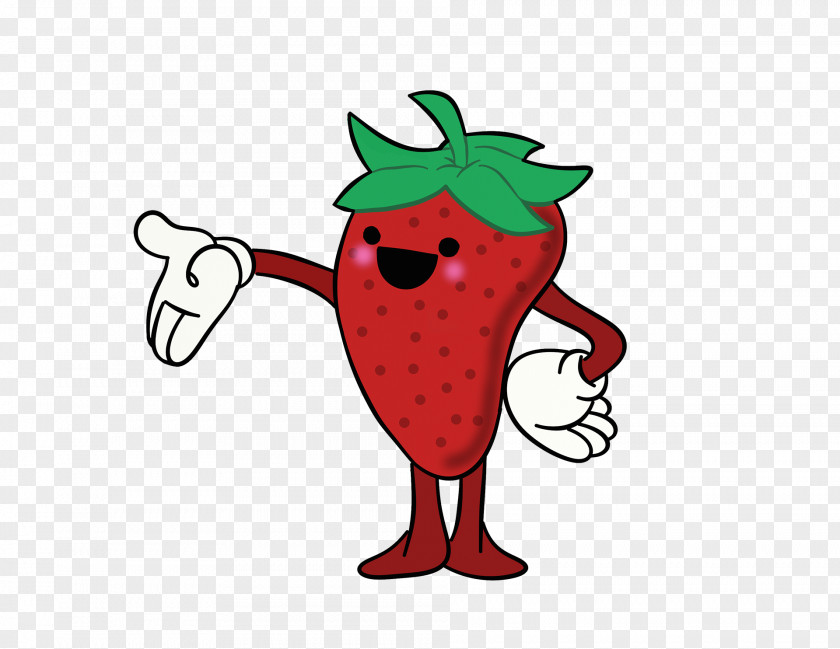 Strawberry Clip Art Illustration Cartoon Character PNG