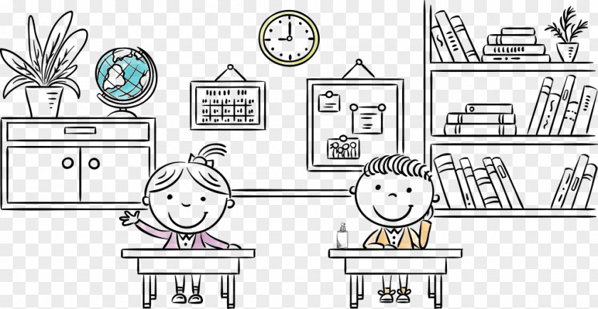 Student Classroom Clip Art PNG