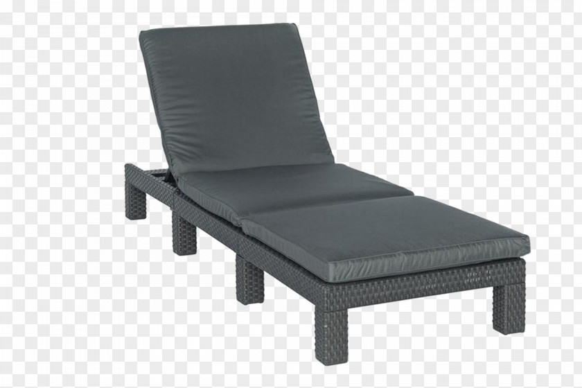 Sunlounger Recliner Rattan Cushion Couch PNG