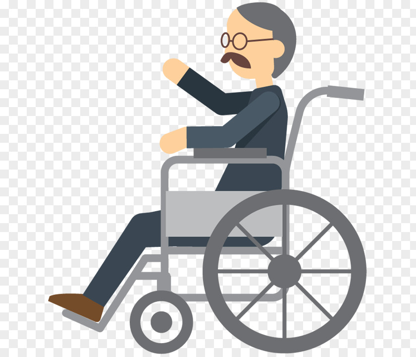 Old People Wheelchair Age Disability Clip Art PNG