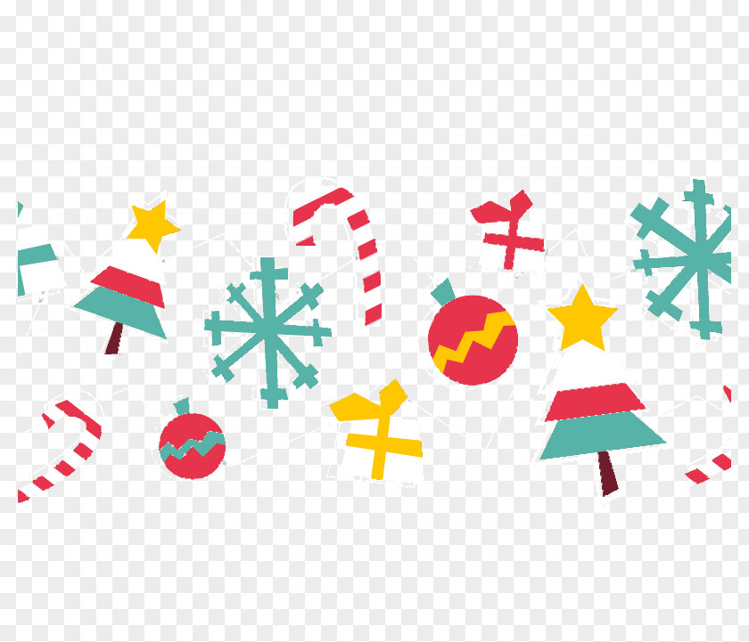 Retro Christmas Background Paper-cut Vector Material PNG