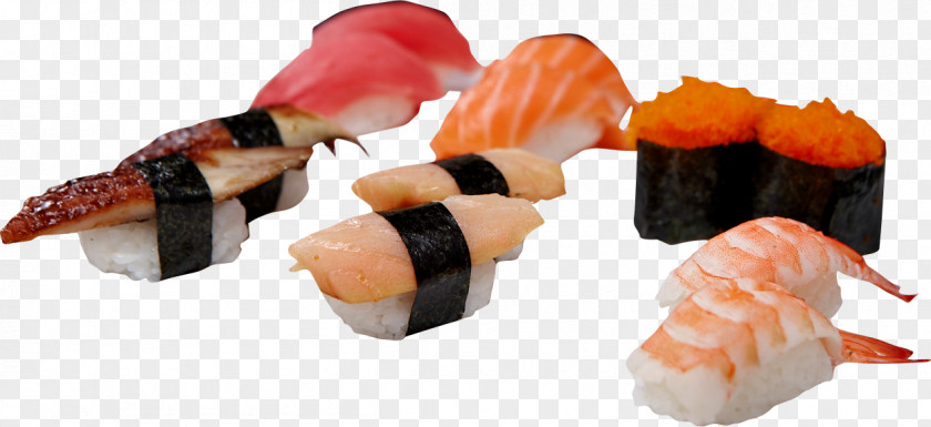 Sushi Japanese Cuisine Makizushi California Roll Onigiri PNG