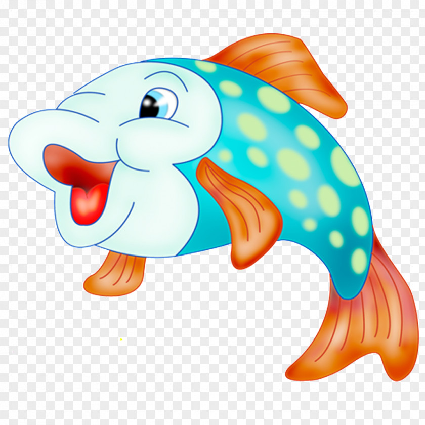 Cartoon Cute Little Fish Goldfish Illustration PNG