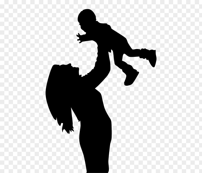 Child Mother Silhouette PNG