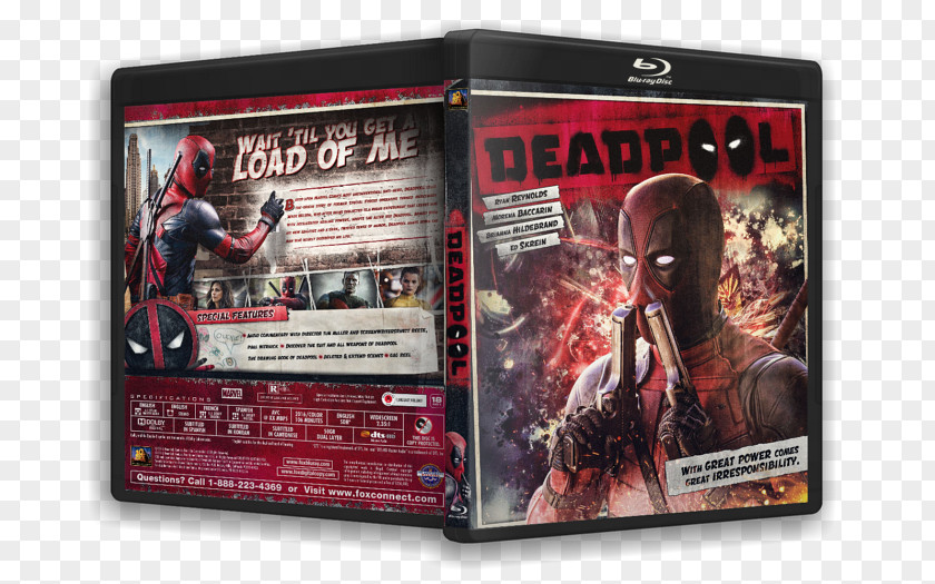 Deadpool Hd Blu-ray Disc The Criterion Collection Inc Poster PNG