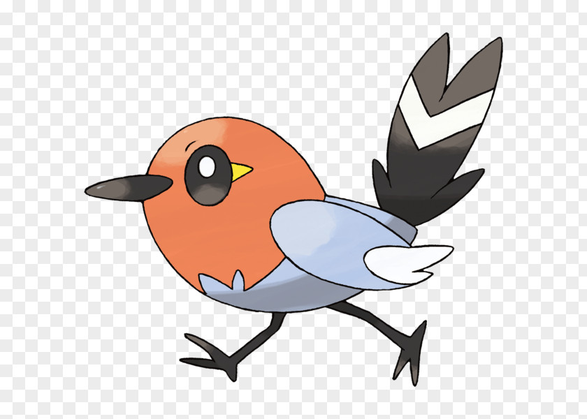 Fletchling Pokemon PNG Pokemon, character illustration clipart PNG