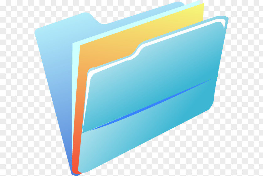 Folder Blue Directory Trash PNG