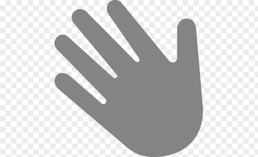 Ok Emoji Finger Wave Hand Sticker PNG