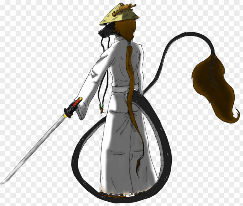 Samourai Drawing Figurine Character Animated Cartoon PNG