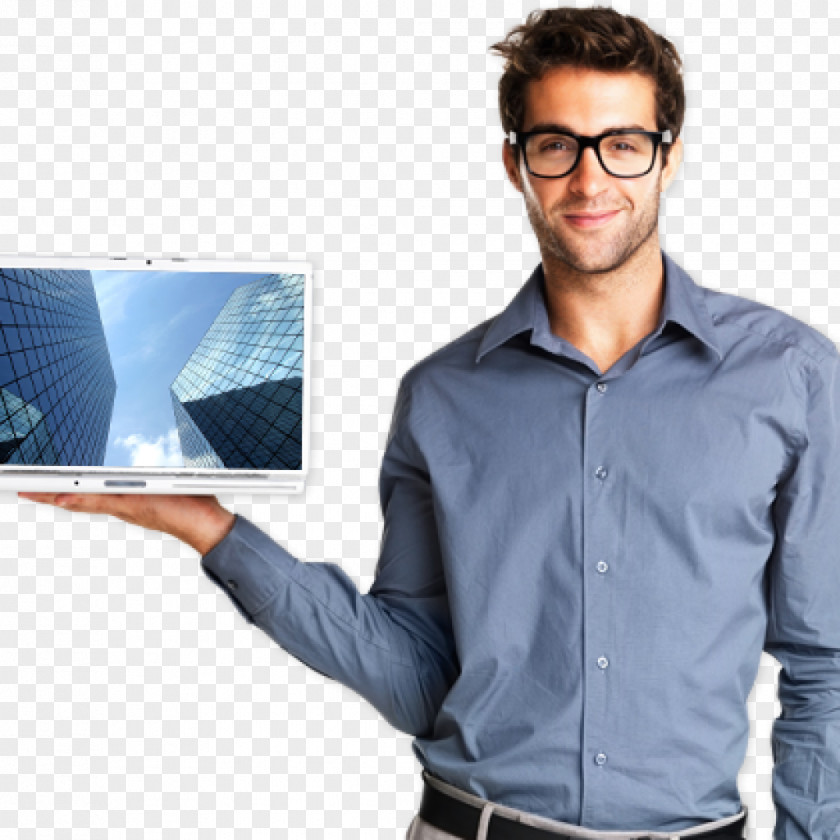 Businessman Laptop MacBook Pro Air Desktop Computers Computer Software PNG