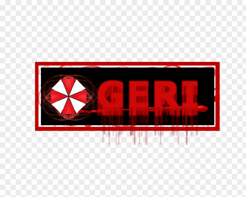 Geri Logo Brand Rectangle RED.M Font PNG