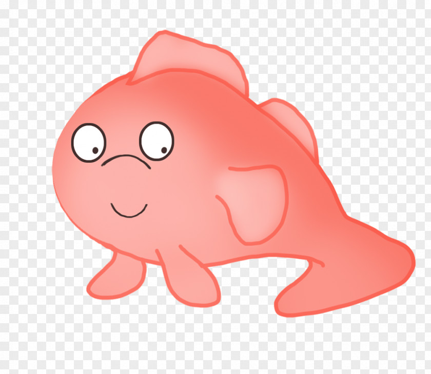 Red Fish Cartoon Pufferfish Drawing Clip Art PNG