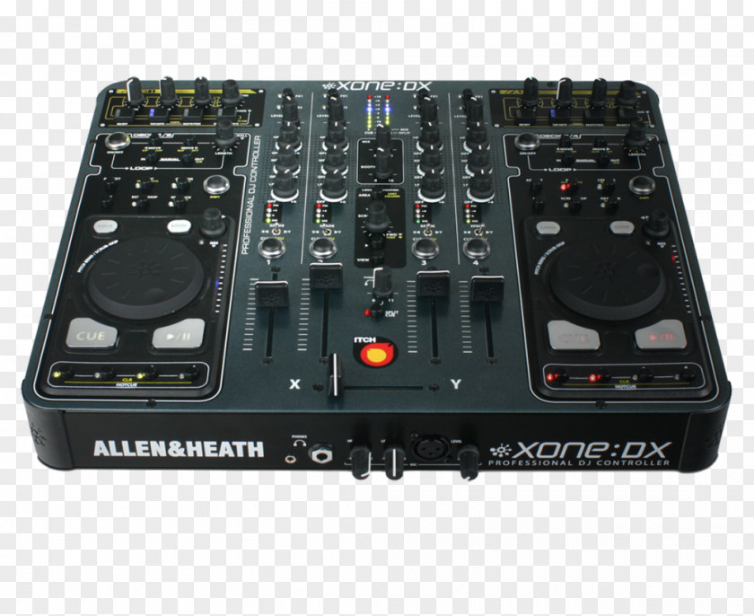 Vestax Controller Audio Disc Jockey Allen & Heath MIDI Controllers DJ PNG
