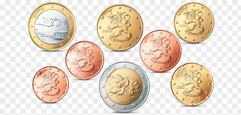 20 Cent Euro Coin Finnish Coins Finland PNG