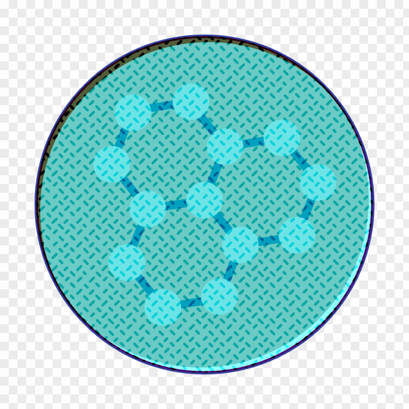 Cells Icon Hexagon Modern Education PNG