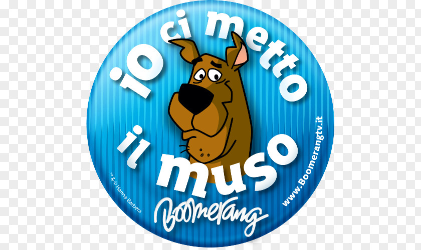 Italy Boomerang Scooby-Doo Cartoon Network Logo PNG