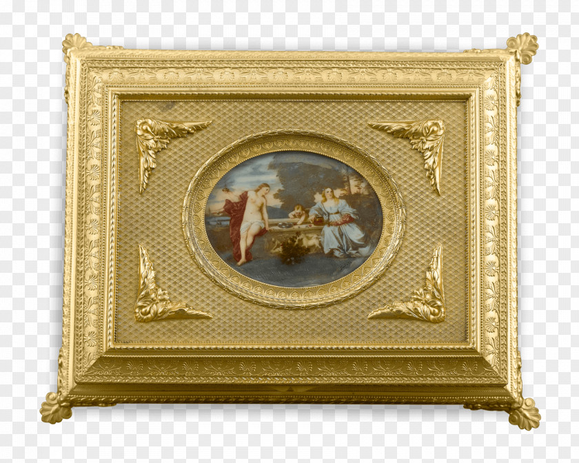 Rectangular-box Brass 01504 Picture Frames Antique Rectangle PNG
