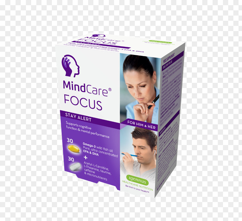 By Igennus Pharmepa E-Epa Acid Gras Omega-3Focus Your Attention MindCare FOCUS BALANCE Mind Care Focus Capsules PNG