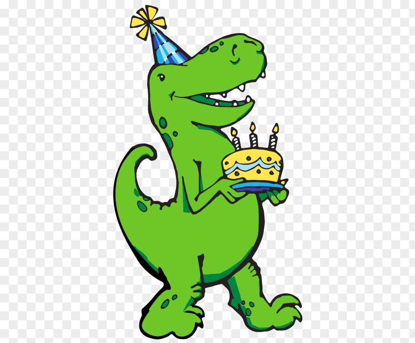 Cartoon Dinosaur Sam Noble Oklahoma Museum Of Natural History Birthday Cake Clip Art PNG