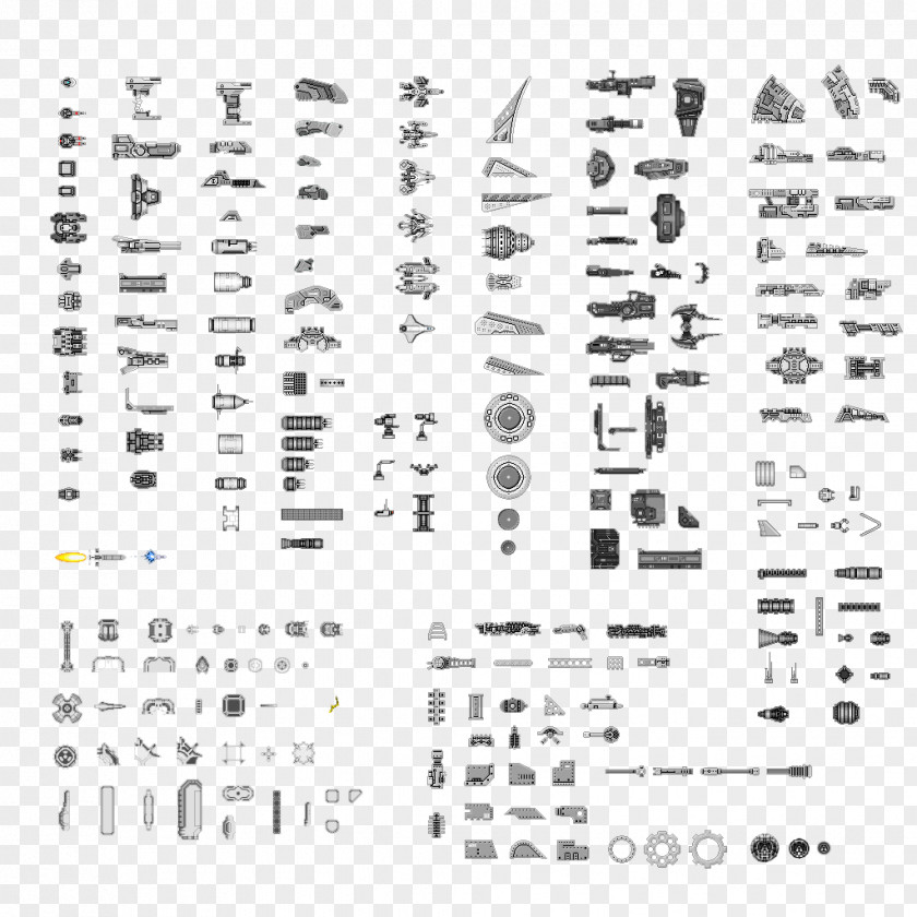 Coastal Defence Ship Starsector Sprite Battleship Weapon PNG