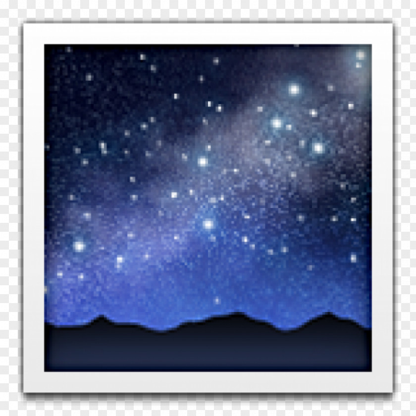 Milky Way Emoji IPhone Sticker PNG
