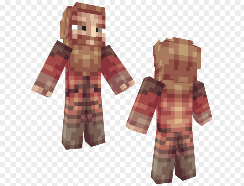 Minecraft Daryl Dixon Gloin Glenn Rhee Dwight PNG