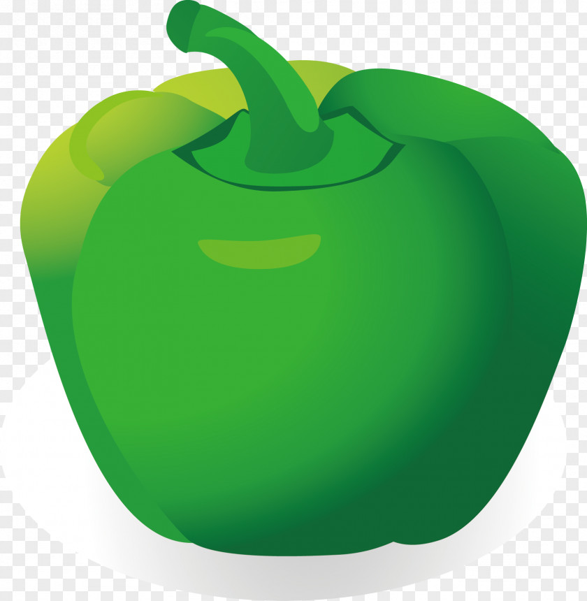 Bell Pepper Vegetable Black PNG