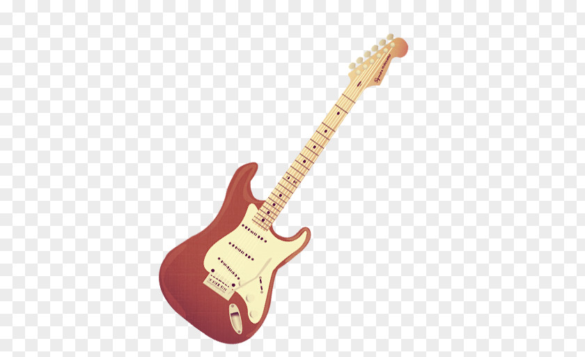 Guitar Fender Stratocaster Electric Icon PNG