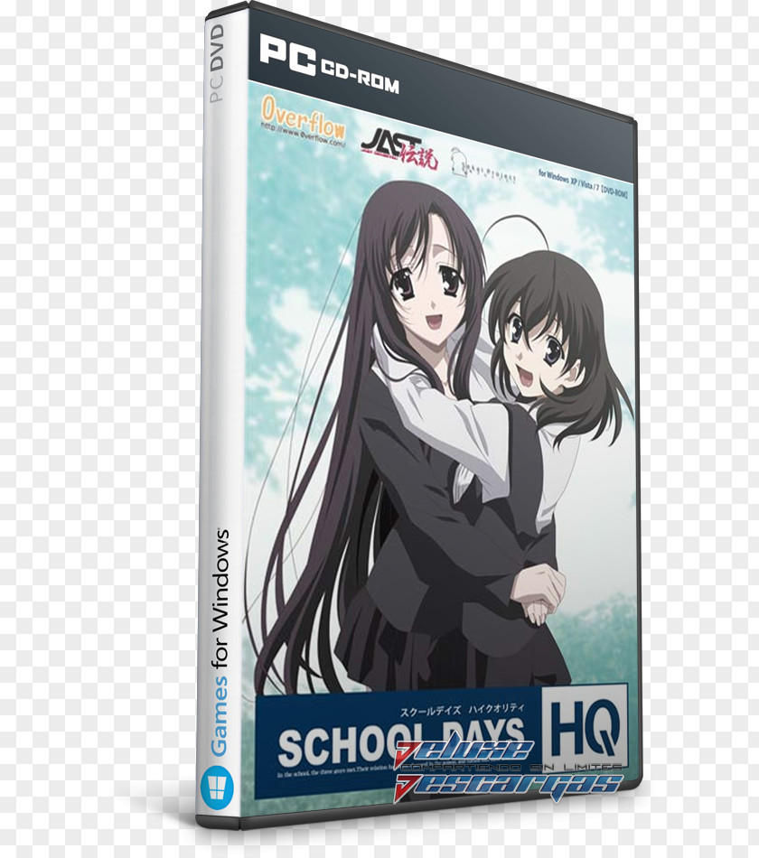 School Days Yandere HQ Summer Kotonoha Katsura Sekai Saionji PNG