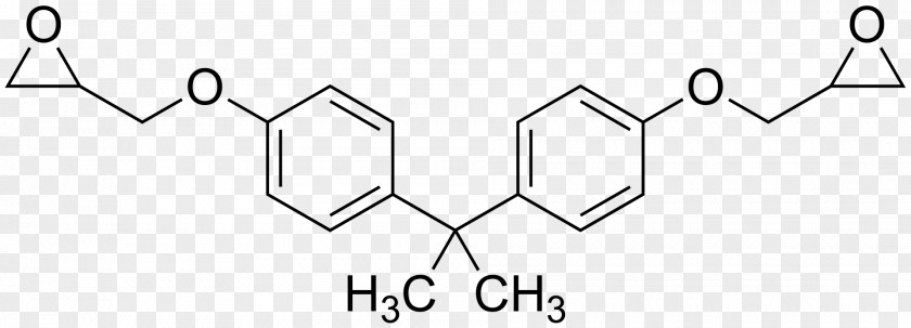 Bisphenol A Diglycidyl Ether ChemDraw Propane PNG