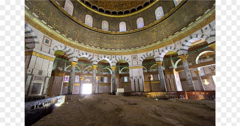 Dome Of The Rock Western Wall Temple In Jerusalem Foundation Stone Al-Aqsa Mosque PNG