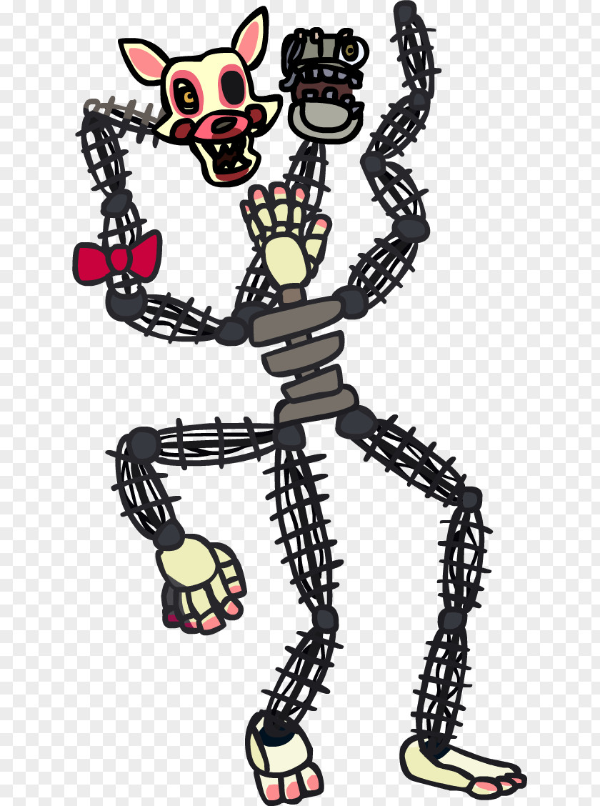 Fnaf 1000 Five Nights At Freddy's 2 Drawing Endoskeleton PNG