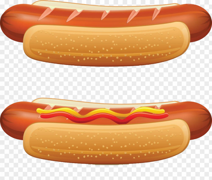 Hot Dog Painted Image Hamburger Fast Food Clip Art PNG