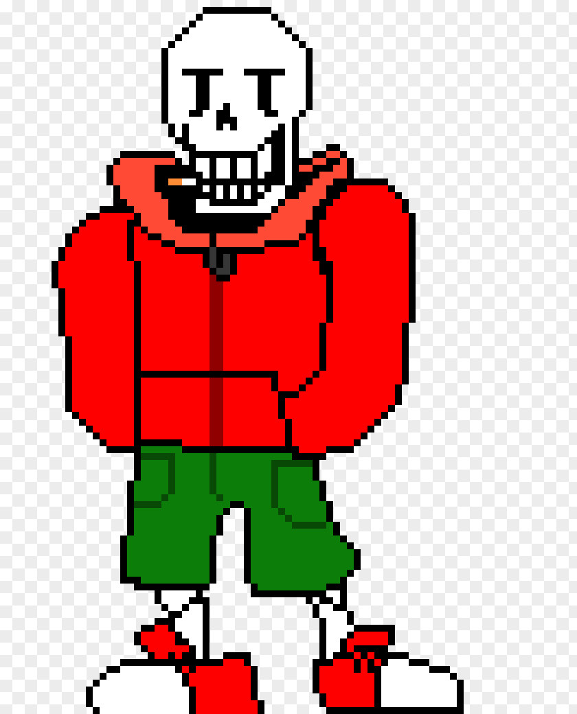 Sprite Undertale Papyrus Isometric Projection PNG