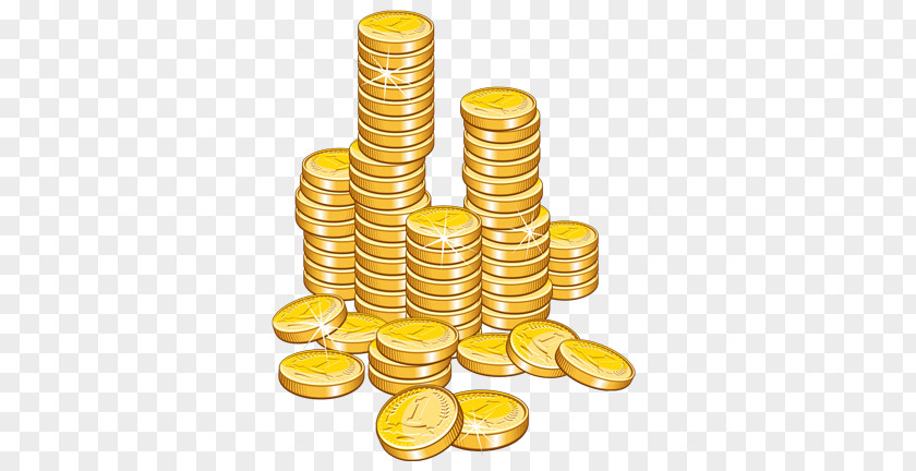 Gold Coin Clip Art PNG