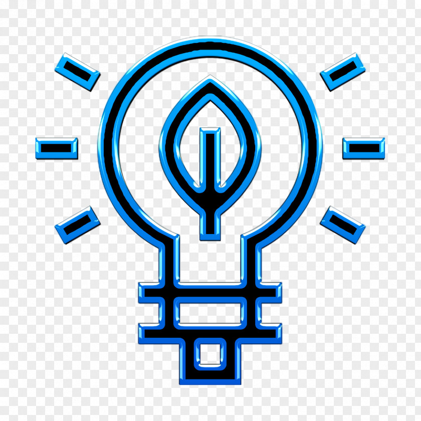 Light Bulb Icon Save Energy Sustainable PNG