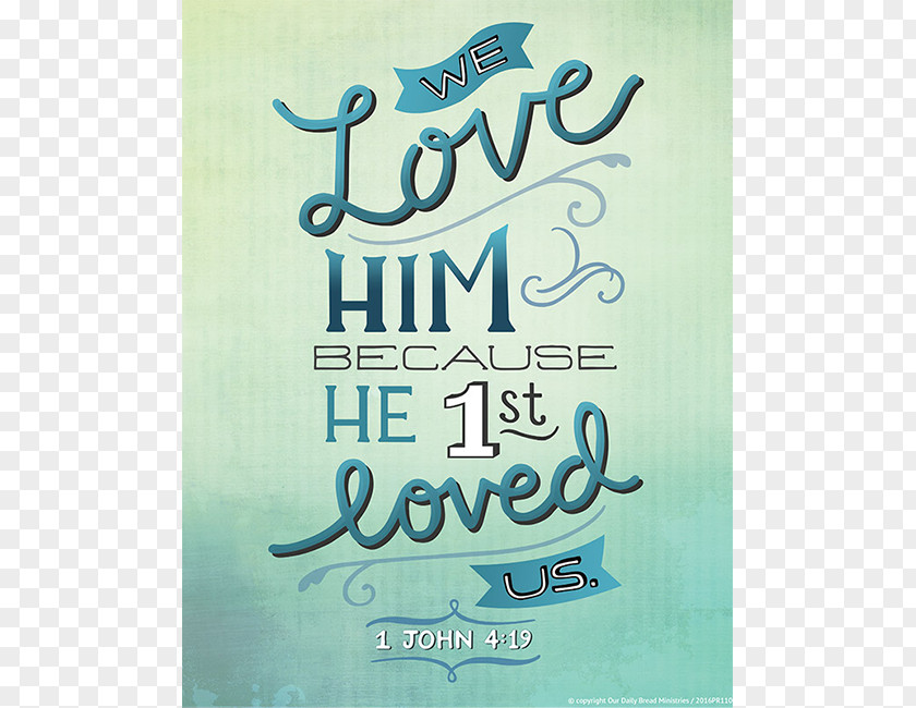 Love God Calligraphy Brand Font PNG