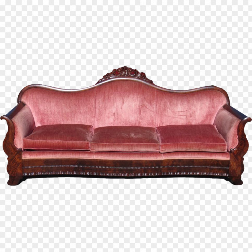 Retro Sofa Table Couch Antique Furniture Chair PNG
