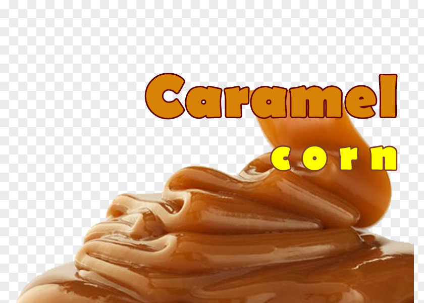 Caramel Popcorn Corn Ice Cream Cotton Candy PNG